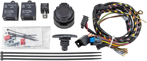 Volvo 13 polige  kabel set trekhaak V70 2005-2007 aansluiting vanaf eind 2004 Volvo onderdeel nr 8943L16T1
