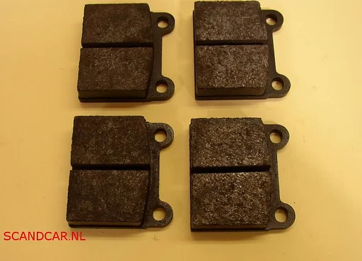 Volvo Remblok set achter ate 240+260+740+940+C70+850+V70 -2000 V70 C70 760 740 960 940 S70 240 850 260 780 Volvo onderdeel nr BB1668