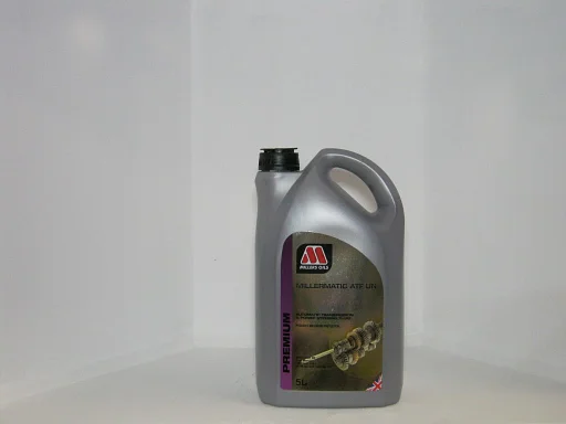Volvo Millers olie ATF Millermatic UN jerrycan van 5 liter automaat Volvo onderdeel nr MIL10