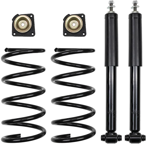 Volvo Nivomat schokbreker ombouw set met veer V70n V70ii 2000-2007 Nivomat naar standaard ombouw set  2wd  vervangt 3125534  Volvo onderdeel nr 72430406C_B