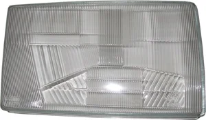 Volvo Glas koplamp Rechts 240 1981+ (34x20cm) koplampglas 240 260  Volvo onderdeel nr 1312059
