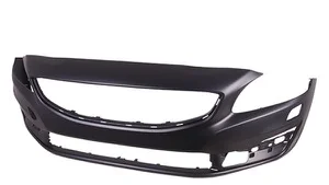 Volvo Bumper Voorzijde met Gaten voor Sproeiers Volvo S60 - V60 2014-2018 bumperkap Volvo onderdeel nr 9022902A1