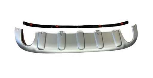 Volvo Skidplaat achterbumper Xc60 	30764994 skidplate zilvergrijs origineel voor 1 eindpijp Volvo onderdeel nr 30764994