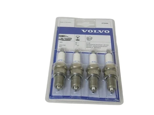 Volvo Bougieset 360+240 740 940  B19E B200EEA/EE/EO/ES/F.B172K B230F(T) B200/204/E/GT/FT B234F/ origineel VOLVO  zie 1346541 Volvo onderdeel nr 272464