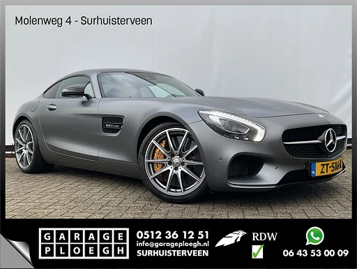 Mercedes-Benz AMG GT 4.0 S Frozen-Grey Pano. Keramisch Nav/Cam Burmester Dealer-OH!