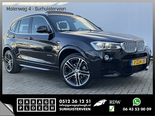 BMW X3 xDrive35D 313pk High Executive M-sport Pano.dak HUD Leder Led Memory VOL!