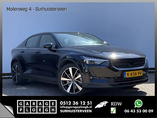 Polestar 2 Long Range Dual motore Launch Edition 78kWh Memory auto da rimorchio SOH 93.5% 360 Carplay Stoel/stuurverwarming