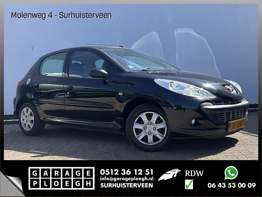 Peugeot 206 + 1.4 XS 5 doors trailer coupling air conditioning Cruise 1EIG Voll.Onderhouden!