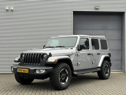 Jeep Wrangler 2.2D Sahara I Aut. I Grijs Kenteken I 11000 Km I Carplay I Leder I 4WD