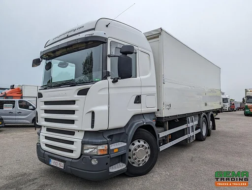 Scania R420 6x2/4 Highline Euro5 - Closed box 7.76m - Tail lift 2000kg