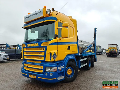 Scania R 560 B 6X2*4 HighLine Euro4 - V8 - Retarder - PortaalSysteem Gergen Tak 28 Adonis - HandGeschakeld