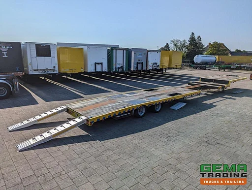 Other Jumbo T0120 DUE SemiDieplader - 2-Assen BPW - Uitschuifbaar - Wielkuipen - Lier 2500KG - 80CM