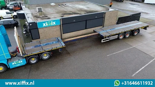 Doll 3-ass. Vlakke uitschuifbare oplegger // Naloop gestuurd