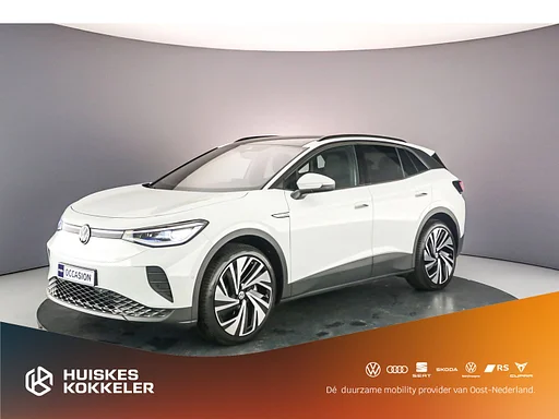 Volkswagen ID.4 Pro 204pk Automaat Trekhaak, Warmtepomp, Adaptive cruise control, 360 camera, Elektrische achterklep, Navigatie, Panoramadak, LED matrix verlichting, Stoelverwarming, Verwarmde voorruit, Parkeersensoren
