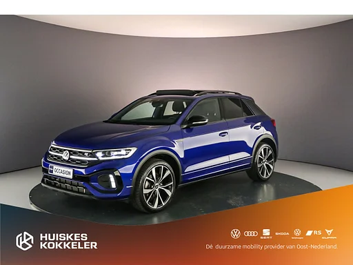 Volkswagen T-Roc R-Line 1.5 TSI 150pk DSG automatico Tetto Pano auto da rimorchio Adaptive Cruise Control, LED matrix koplampen, navigatie, Parkeersensoren, Stuurwiel verwarmd, Elektrische achterklep, sedili riscaldati