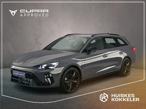 Cupra Leon Sportstourer Business 1.5 TSI eHybrid 204pk DSG automatico Adaptive Cruise Control, Sennheiser audio, navigatie, Achteruitrijcamera, Elektrische achterklep, LED koplampen, Stuurwiel verwarmd