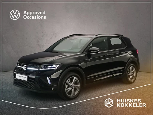 Volkswagen T-Cross R-Line Edition 1.5 TSI 150pk DSG automatico auto da rimorchio Adaptive Cruise Control, Black style, navigatie, Parkeersensoren, LED matrix koplampen