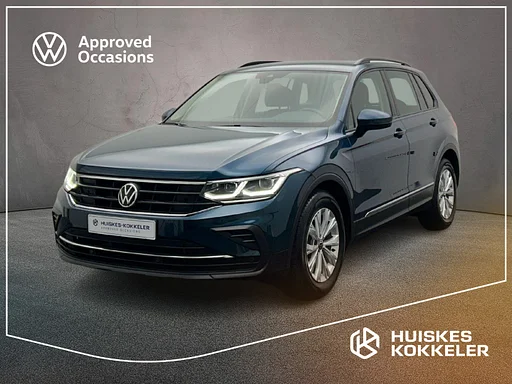 Volkswagen Tiguan Life 1.5 TSI 150pk DSG automática Adaptive Controle de cruzeiro, LED matrix koplampen, Achteruitrijcamera, Stoelverwarming, Elektrische achterklep, App connect,  Stuurwiel verwarmd
