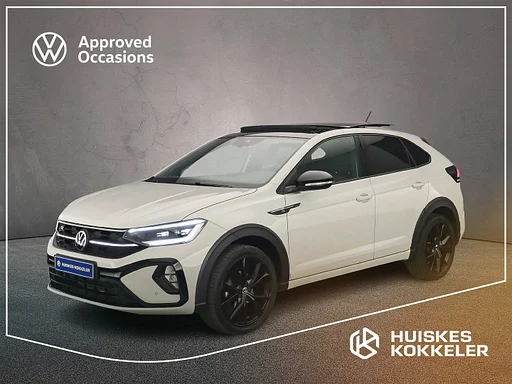 Volkswagen Taigo R-Line 1.0 TSI 110pk DSG automatic panorama roof Adaptive cruise control, LED matrix koplampen, Black style, Achteruitrijcamera, heated seats