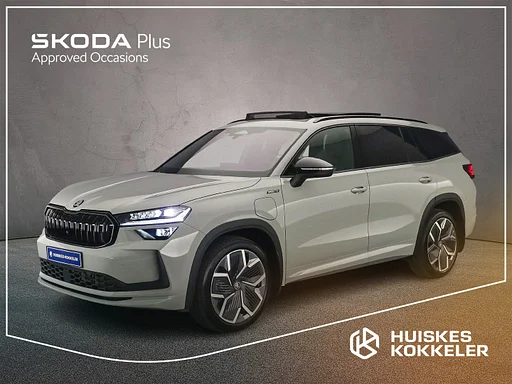 Skoda Kodiaq Sportline Business 1.5 TSI PHEV 204pk DSG automata vontatóautó Pano tető Adaptive Sebességtartó automatika, Achteruitrijcamera, LED matrix koplampen