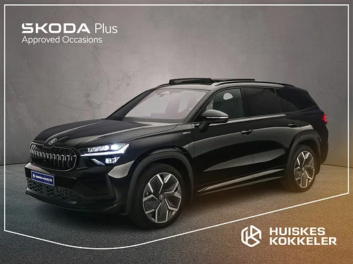 Skoda Kodiaq Sportline Business 1.5 TSI PHEV 204pk DSG automata vontatóautó Pano tető Adaptive Sebességtartó automatika, LED matrix koplampen, Elektrische achterklep