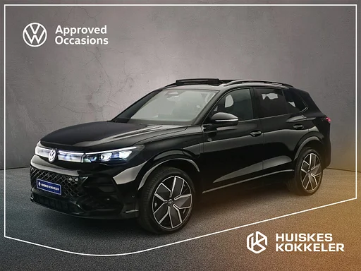 Volkswagen Tiguan R-Line Edition 1.5 TSI eHybrid 272pk DSG automata vontatóautó Black style, Pano tető Adaptive Sebességtartó automatika, navigatie, Elektrische achterklep