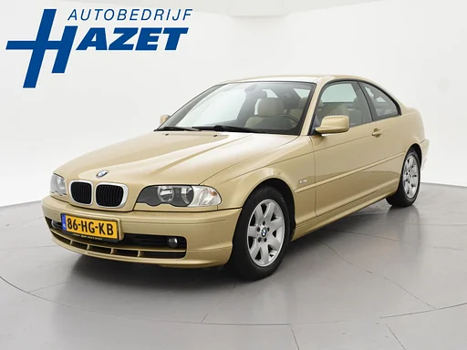 BMW 318 LIGHTGELB INTERIEUR + EXTERIEUR