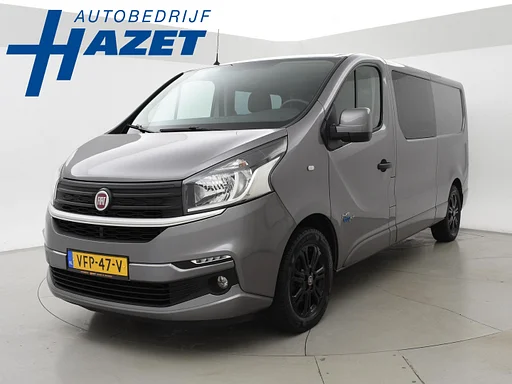Fiat Talento 2.0 MJ 145 PK L2H1 DUBBEL CABINE + LMV | TREKHAAK | AIRCO | CRUISE | GEÏSOLEERDE LAADRUIMTE