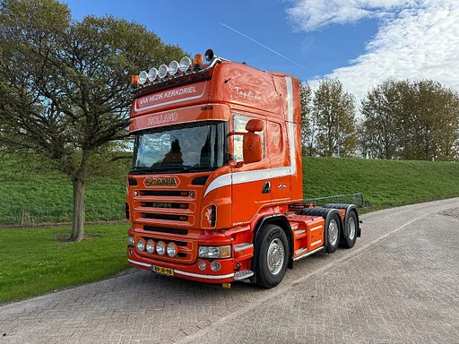 Scania R 560 A 6X2/4 V8 Manual-Retarder-6x2 TOP NL TRUCK