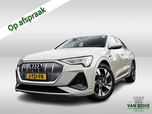 Audi e-tron Sportback 55 quattro S edition 95 kWh 3-Fase 2e-Eig. & Dealer-Onderh. BOVAG-Garantie. NL-Auto.