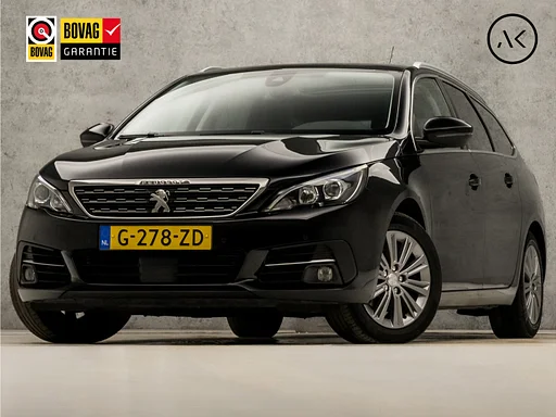 Peugeot 308 SW 1.2 PureTech Sport (PANORAMADAK, APPLE CARPLAY, GROOT NAVI, 360 macchina fotografica SPORTSTOELEN, ADAPTIVE Cruise Control GETINT GLAS, auto da rimorchio nuovo APK, NIEUWSTAAT)