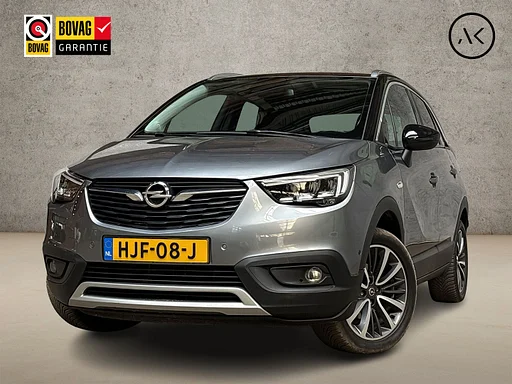 Opel Crossland X 1.2 Turbo Innovation Sport Automaat (APPLE CARPLAY, GROOT NAVI, STUUR/STOELVERWARMING, LEDER, SPORTSTOELEN, GETINT GLAS, PARKEERSENSOREN, LANE ASSIST, NIEUWSTAAT)