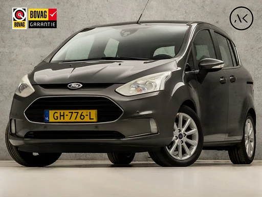 Ford B-Max 1.0 EcoBoost Titanium Sport (NAVIGATIE, CAMERA, CLIMATE, STOELVERWARMING, SPORTSTOELEN, LM VELGEN, XENON, TREKHAAK, NIEUWE APK, NIEUWSTAAT)