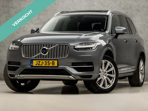 Volvo XC90 2.0 T8 Twin moteur AWD Inscription 7 places 408Pk automatique (PANORAMADAK, APPLE CARPLAY, GROOT NAVI, MEMORY SEATS, STOELKOELING/VERWARMING, 360 appareil photo MASSAGE, GETINT GLAS, attache remorque ELEK ACHTERKLEP, NIEUWSTAAT)