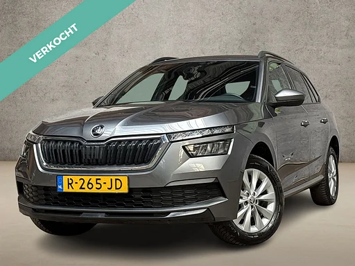 Skoda Kamiq 1.0 TSI Sportline automata (RS KUIPSTOELEN, VIRTUAL COCKPIT, APPLE CARPLAY, GROOT NAVI, STOELVERWARMING, ADAPTIVE Sebességtartó automatika GETINT GLAS, ZWART HEMEL, NIEUWSTAAT)