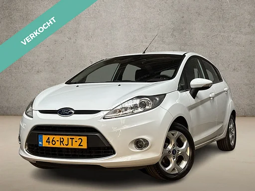 Ford Fiesta 1.25 Titanium (5 DEURS, CLIMATE, SPORTSTOELEN, PARKEERSENSOREN, CRUISE, NIEUWE APK, ELEK RAMEN, NIEUWSTAAT)
