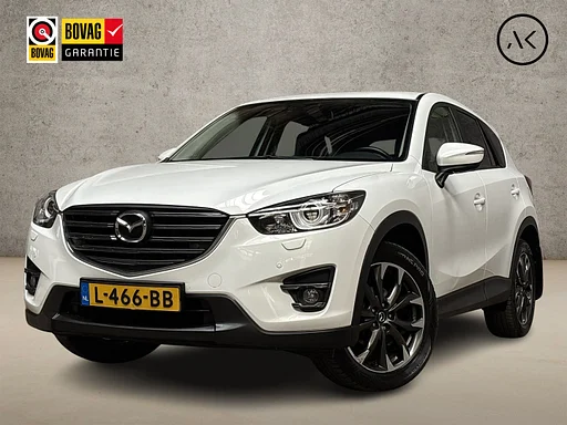 Mazda CX-5 2.5 SkyActiv-G 192 GT-M 4WD 192Pk automatique (NAVIGATIE, CLIMATE, MEMORY SEATS, LEDER, STOELVERWARMING, GETINT GLAS, KEYLESS, PARKEERSENSOREN, Régulateur de vitesse nouveau APK, NIEUWSTAAT)