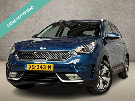 Kia Niro 1.6 GDi Hybrid Dynamic Sport 142Pk Automaat (APPLE CARPLAY, NAVIGATIE, CAMERA, LEDER, SPORTSTOELEN, GETINT GLAS, NIEUWSTAAT)