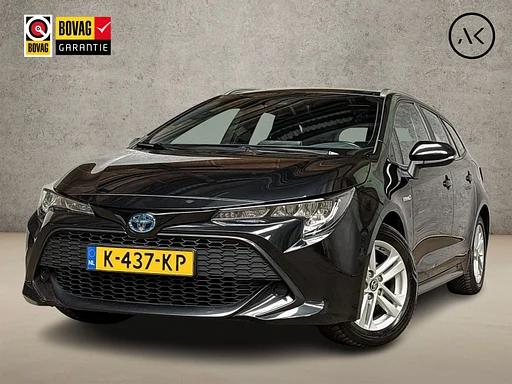 Toyota Corolla 1.8 Hybrid Sport automatic (NAVIGATIE, CLIMATE, camera SPORTSTOELEN, ADAPTIVE cruise control LM VELGEN, ZWART HEMEL, NIEUWSTAAT)