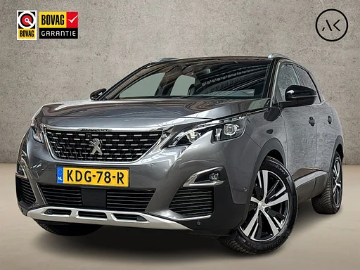 Peugeot 3008 1.2 PureTech GT-Line automática (PANORAMADAK, APPLE CARPLAY, 360 câmera LEDER, KEYLESS, SPORTSTOELEN, ADAPTIVE Controle de cruzeiro GETINT GLAS, LANE ASSIST, NIEUWSTAAT)