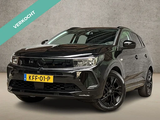 Opel Grandland 1.2 Turbo GS Line automatico (VIRTUAL COCKPIT, BLACK PACK, APPLE CARPLAY, GROOT NAVI, 360 macchina fotografica SPORTSTOELEN, LANE ASSIST, Cruise Control NIEUWSTAAT)