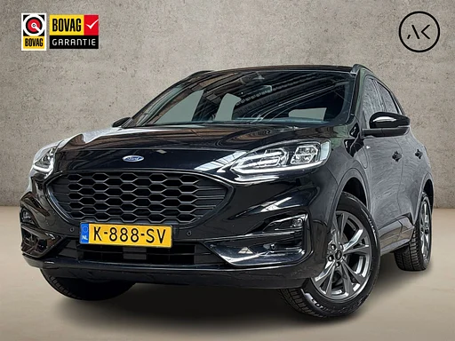 Ford Kuga 2.5 PHEV ST-Line X 225Pk automatico (VIRTUAL COCKPIT, APPLE CARPLAY, LEDER/ALCANTARA, macchina fotografica ELEK SPORTSTOELEN, KEYLESS, GETINT GLAS, LANE ASSIST, NIEUWSTAAT)