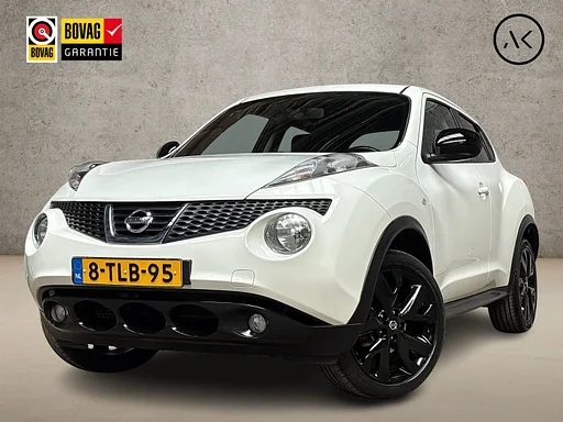Nissan Juke 1.6 Sport automatique (NAVIGATIE, CLIMATE, appareil photo SPORTSTOELEN, GETINT GLAS, Régulateur de vitesse NIEUWSTAAT)