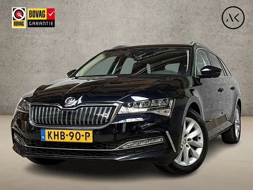 Skoda Superb station wagon 1.4 TSI iV Sport 218Pk automática (VIRTUAL COCKPIT, APPLE CARPLAY, GROOT NAVI, MEMORY SEATS, câmera assentos aquecidos ACHTER, MODE KNOP, GETINT GLAS, NIEUWSTAAT)