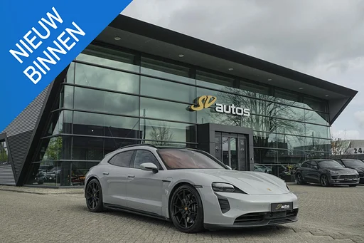 Porsche Taycan Sport Turismo GTS 598pk 93 kWh panorama roof *SOH 93%* *incl BTW* Bijrijdersdisplay Rear seat entertainment Head-up Bose NLauto 1st owner