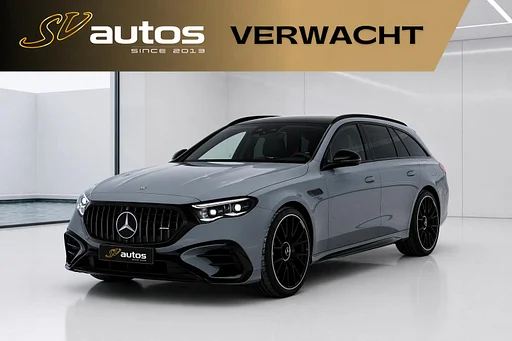 Mercedes-Benz E 53 AMG Estate E53 612pk 4MATIC+ Dach na dachu *BTW* Burmester 4d Massage Superscreen Stoelkoeling hak holowniczy BOMVOL!! Alpin grau