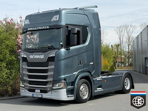 Scania S520 RALENTISSEUR - 2 RÉSERVOIRS - CLIMATISATION DE NUIT - PLEIN AIR