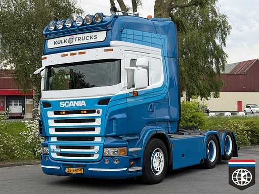 Scania R560 6X2 BOOGIE RETARDER - SHOWTRUCK - HOLLAND STYLE