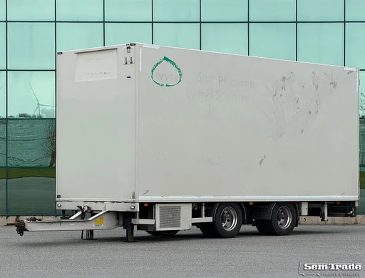 Burg 2-AXLE VAN BEURDEN ISOLATED BOX TRS COOLING HYDRAROLLS 710 x 250 x 299 CM INSIDE SUPER CONDITION