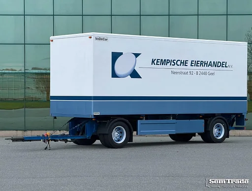 Groenewegen DRA-10-10-2 VéDéCar ISOLATED BOX BPW AXLES DISC BRAKES TAIL LIFT NEW CONDITION